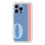 スリムプロテクションプレミアムケース with MagSafe［ オリジナル - initial color line - O blue ］