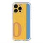 スリムプロテクションプレミアムケース with MagSafe［ オリジナル - initial color line - O orange ］