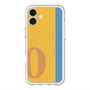 スリムプロテクションプレミアムケース with MagSafe［ オリジナル - initial color line - O orange ］