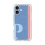 スリムプロテクションプレミアムケース with MagSafe［ オリジナル - initial color line - P blue ］