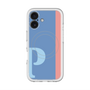 スリムプロテクションプレミアムケース with MagSafe［ オリジナル - initial color line - P blue ］