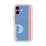 スリムプロテクションプレミアムケース with MagSafe［ オリジナル - initial color line - P blue ］