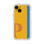 スリムプロテクションプレミアムケース with MagSafe［ オリジナル - initial color line - P orange ］