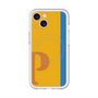 スリムプロテクションプレミアムケース with MagSafe［ オリジナル - initial color line - P orange ］
