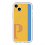 スリムプロテクションプレミアムケース with MagSafe［ オリジナル - initial color line - P orange ］