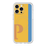スリムプロテクションプレミアムケース with MagSafe［ オリジナル - initial color line - P orange ］