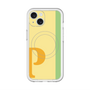スリムプロテクションプレミアムケース with MagSafe［ オリジナル - initial color line - P yellow ］