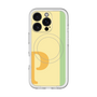 スリムプロテクションプレミアムケース with MagSafe［ オリジナル - initial color line - P yellow ］