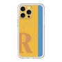 スリムプロテクションプレミアムケース with MagSafe［ オリジナル - initial color line - R orange ］