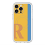 スリムプロテクションプレミアムケース with MagSafe［ オリジナル - initial color line - R orange ］