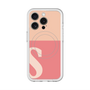 スリムプロテクションプレミアムケース with MagSafe［ オリジナル - initial two tone - S pink ］