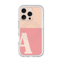 スリムプロテクションプレミアムケース with MagSafe［ オリジナル - initial two tone - A pink ］