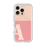 スリムプロテクションプレミアムケース with MagSafe［ オリジナル - initial two tone - A pink ］