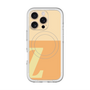 スリムプロテクションプレミアムケース with MagSafe［ オリジナル - initial two tone - Z orange ］
