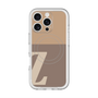 スリムプロテクションプレミアムケース with MagSafe［ オリジナル - initial two tone - Z brown ］