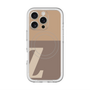 スリムプロテクションプレミアムケース with MagSafe［ オリジナル - initial two tone - Z brown ］