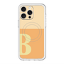 スリムプロテクションプレミアムケース with MagSafe［ オリジナル - initial two tone - B orange ］