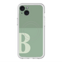 スリムプロテクションプレミアムケース with MagSafe［ オリジナル - initial two tone - B green ］