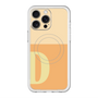 スリムプロテクションプレミアムケース with MagSafe［ オリジナル - initial two tone - D orange ］