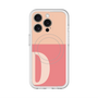 スリムプロテクションプレミアムケース with MagSafe［ オリジナル - initial two tone - D pink ］