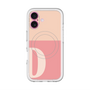 スリムプロテクションプレミアムケース with MagSafe［ オリジナル - initial two tone - D pink ］