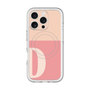 スリムプロテクションプレミアムケース with MagSafe［ オリジナル - initial two tone - D pink ］