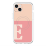 スリムプロテクションプレミアムケース with MagSafe［ オリジナル - initial two tone - E pink ］