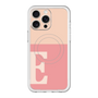 スリムプロテクションプレミアムケース with MagSafe［ オリジナル - initial two tone - E pink ］