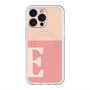 スリムプロテクションプレミアムケース with MagSafe［ オリジナル - initial two tone - E pink ］