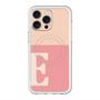 スリムプロテクションプレミアムケース with MagSafe［ オリジナル - initial two tone - E pink ］