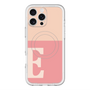 スリムプロテクションプレミアムケース with MagSafe［ オリジナル - initial two tone - E pink ］