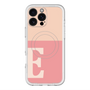 スリムプロテクションプレミアムケース with MagSafe［ オリジナル - initial two tone - E pink ］