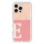 スリムプロテクションプレミアムケース with MagSafe［ オリジナル - initial two tone - E pink ］