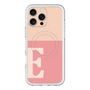 スリムプロテクションプレミアムケース with MagSafe［ オリジナル - initial two tone - E pink ］