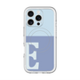 スリムプロテクションプレミアムケース with MagSafe［ オリジナル - initial two tone - E blue ］
