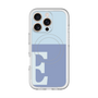 スリムプロテクションプレミアムケース with MagSafe［ オリジナル - initial two tone - E blue ］