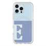 スリムプロテクションプレミアムケース with MagSafe［ オリジナル - initial two tone - E blue ］