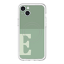 スリムプロテクションプレミアムケース with MagSafe［ オリジナル - initial two tone - E green ］