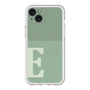 スリムプロテクションプレミアムケース with MagSafe［ オリジナル - initial two tone - E green ］