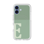 スリムプロテクションプレミアムケース with MagSafe［ オリジナル - initial two tone - E green ］