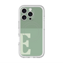 スリムプロテクションプレミアムケース with MagSafe［ オリジナル - initial two tone - E green ］