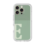 スリムプロテクションプレミアムケース with MagSafe［ オリジナル - initial two tone - E green ］