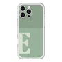 スリムプロテクションプレミアムケース with MagSafe［ オリジナル - initial two tone - E green ］