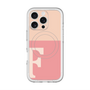 スリムプロテクションプレミアムケース with MagSafe［ オリジナル - initial two tone - F pink ］
