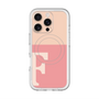 スリムプロテクションプレミアムケース with MagSafe［ オリジナル - initial two tone - F pink ］