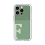 スリムプロテクションプレミアムケース with MagSafe［ オリジナル - initial two tone - F green ］