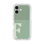 スリムプロテクションプレミアムケース with MagSafe［ オリジナル - initial two tone - F green ］