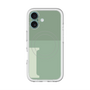 スリムプロテクションプレミアムケース with MagSafe［ オリジナル - initial two tone - I green ］