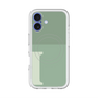 スリムプロテクションプレミアムケース with MagSafe［ オリジナル - initial two tone - I green ］