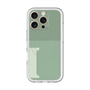 スリムプロテクションプレミアムケース with MagSafe［ オリジナル - initial two tone - I green ］